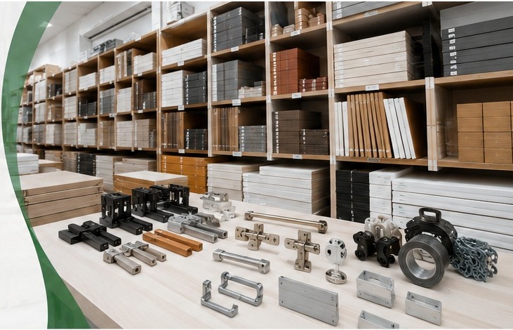 Melamina, tableros y accesorios para muebles